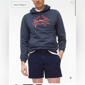 J.Crew Factory 5" flex chino short size 32